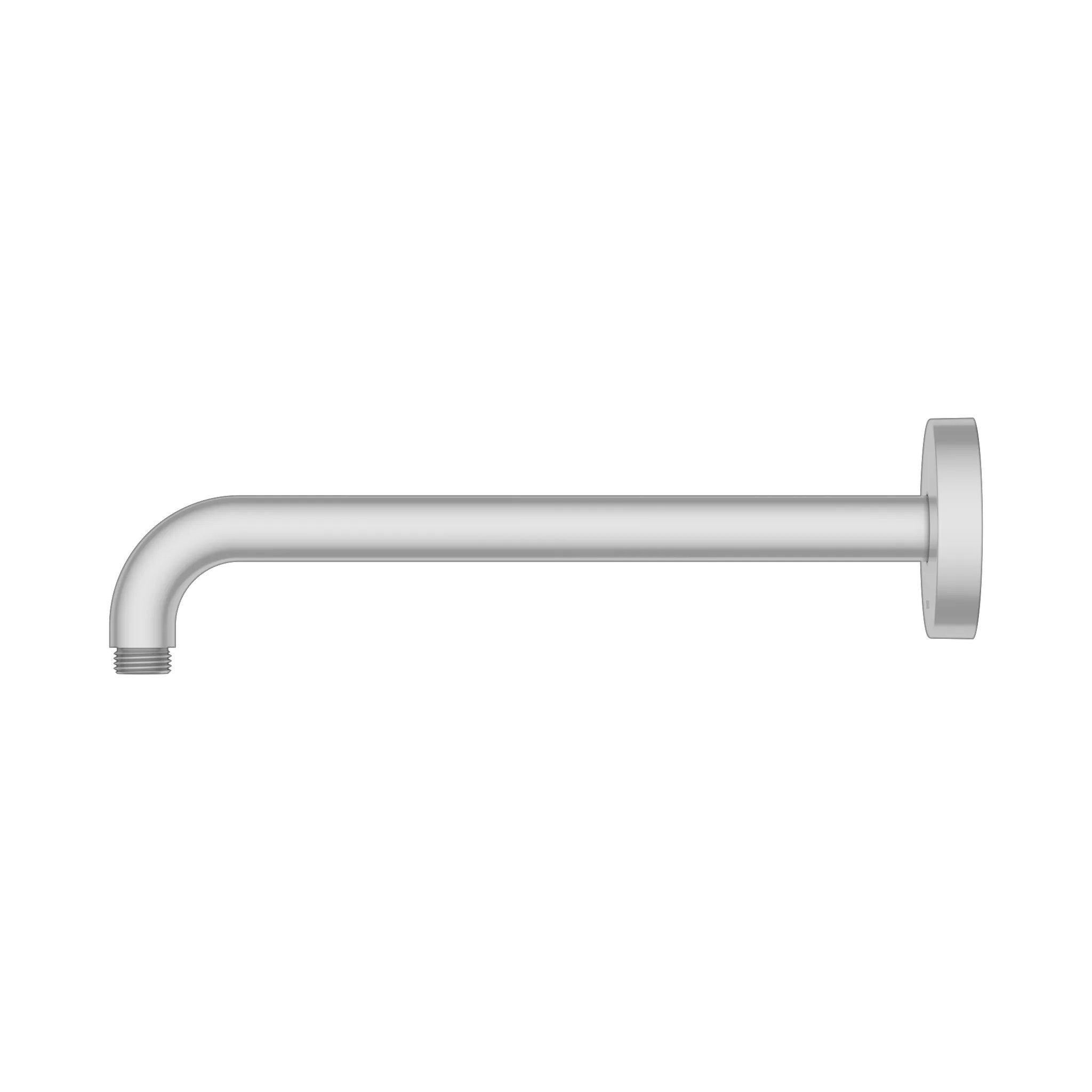 KEUCO Brausearm Wandmontage rund 300 mm Aluminium-finish