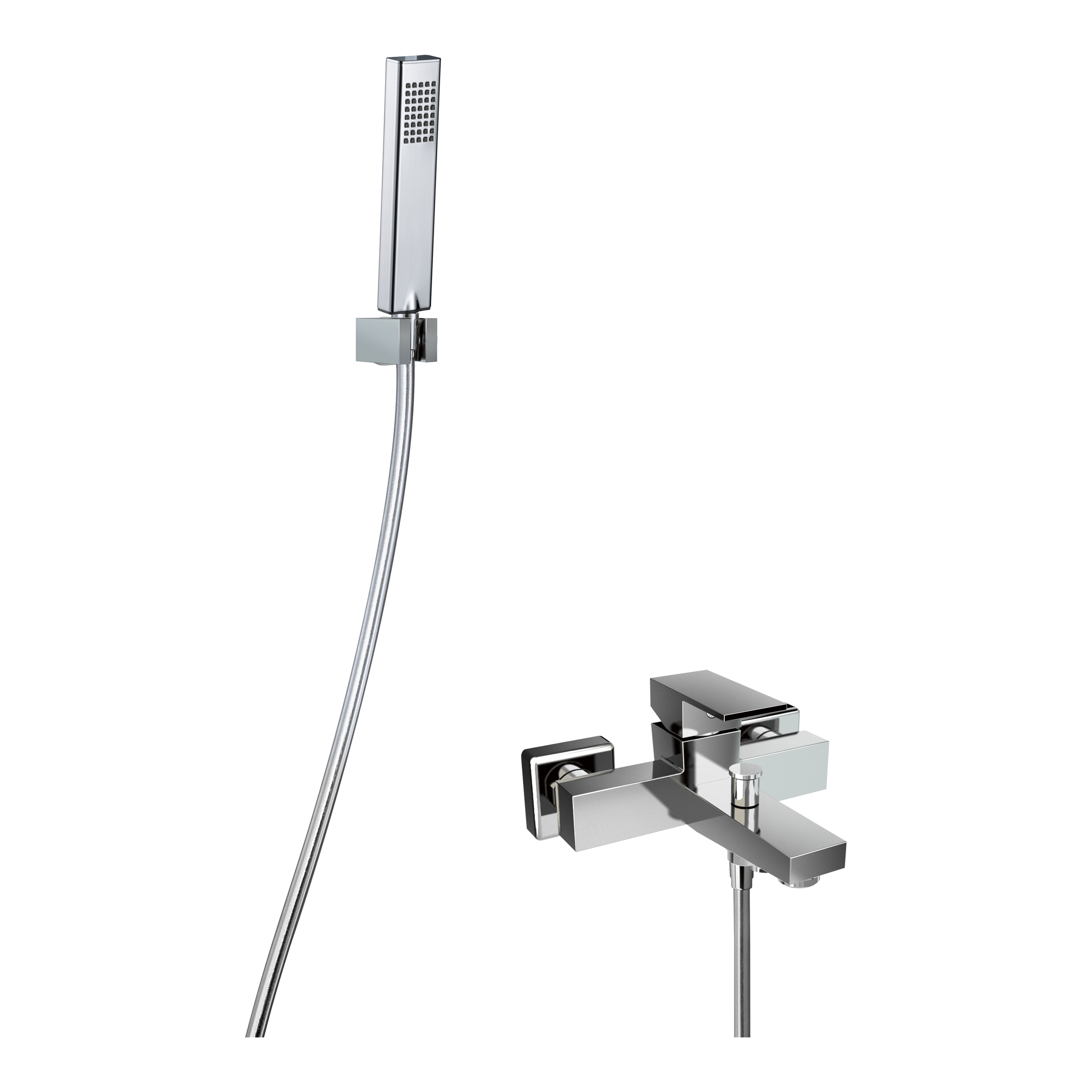 HSK Armatur „Shower-Set“ 3.09 Eckig in chrom HSK Armatur „Shower-Set“ 3.09 Eckig in chrom