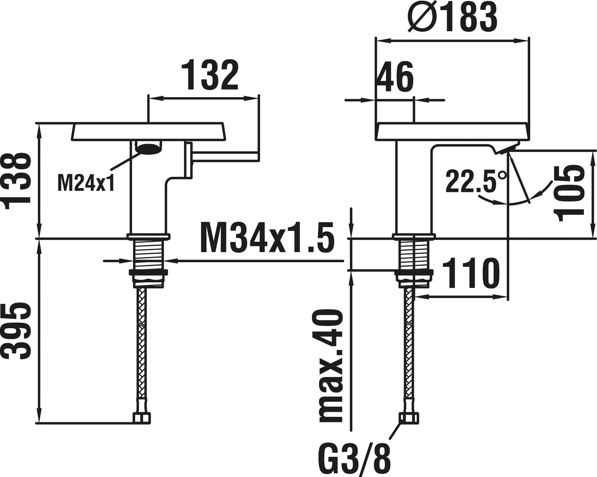 Einhebel-Waschtischmischer mit Deko-Disk (transparent) Kartell Festauslauf Ausladung 110 mm ohne Ablaufventil chrom Einhebel-Waschtischmischer mit Deko-Disk (transparent) Kartell Festauslauf Ausladung 110 mm ohne Ablaufventil chrom