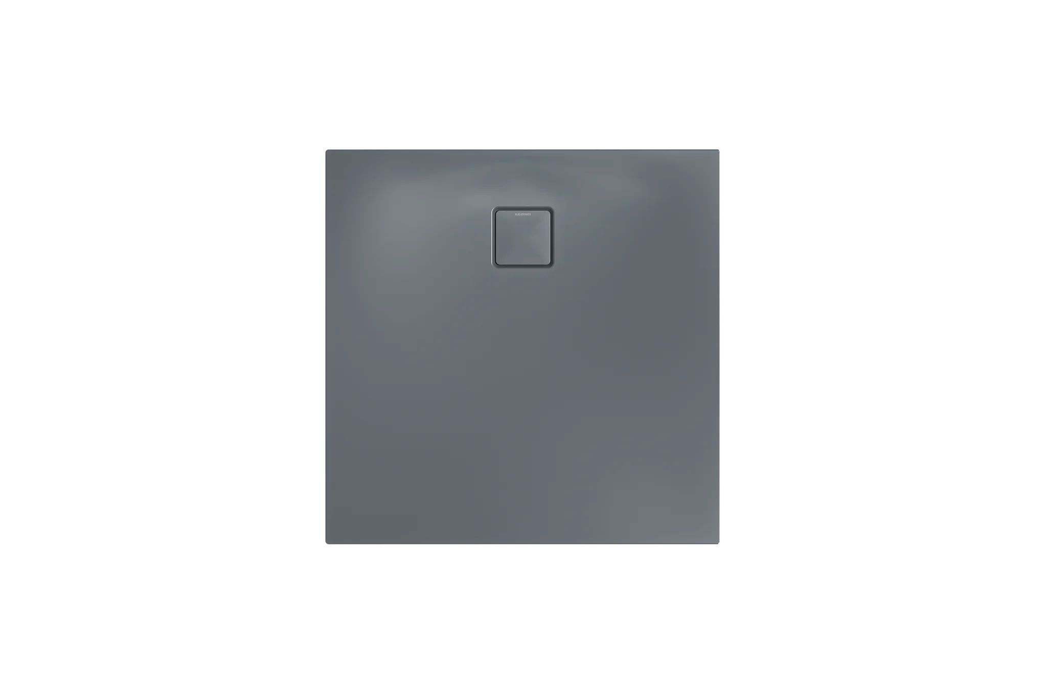 Kaldewei ALUVIA Duschfläche, 1000x1000 mm, cool grey 70, Invisible Grip, SolidLite