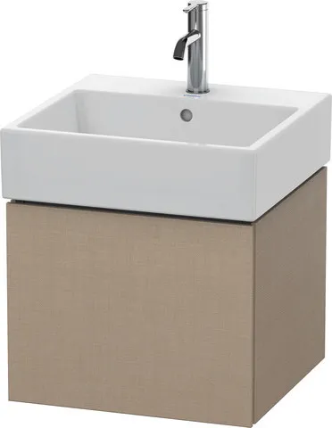 Duravit Waschtischunterschrank wandhängend „L-Cube“ 48,4 × 39,4 × 45,9 cm Leinen Duravit Waschtischunterschrank wandhängend „L-Cube“ 48,4 × 39,4 × 45,9 cm Leinen