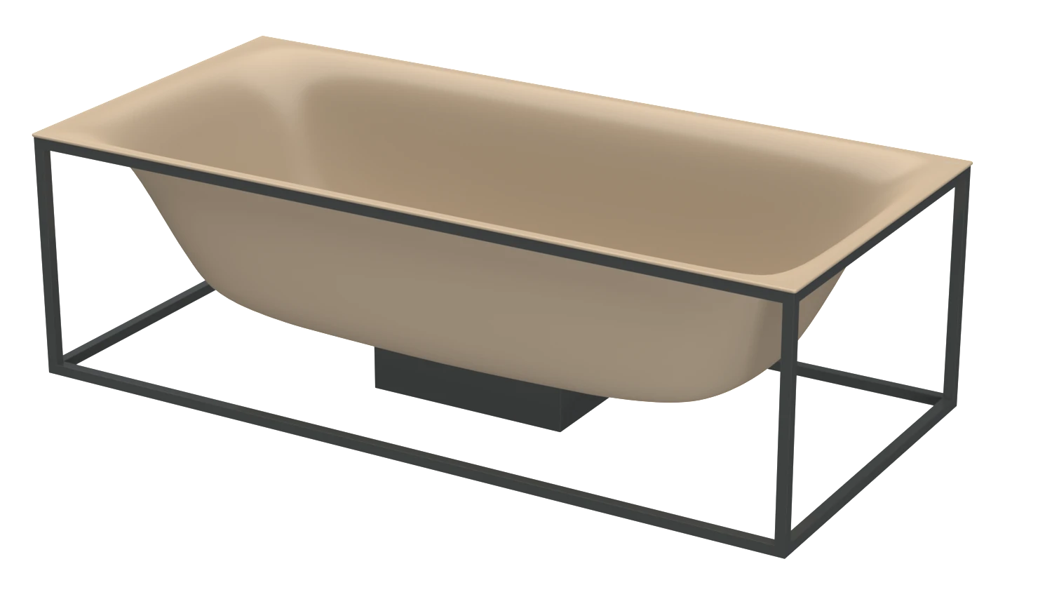 Bette Badewanne „BetteLux Shape“ rechteck 190 × 90 cm in Greige Bette Badewanne „BetteLux Shape“ rechteck 190 × 90 cm in Greige