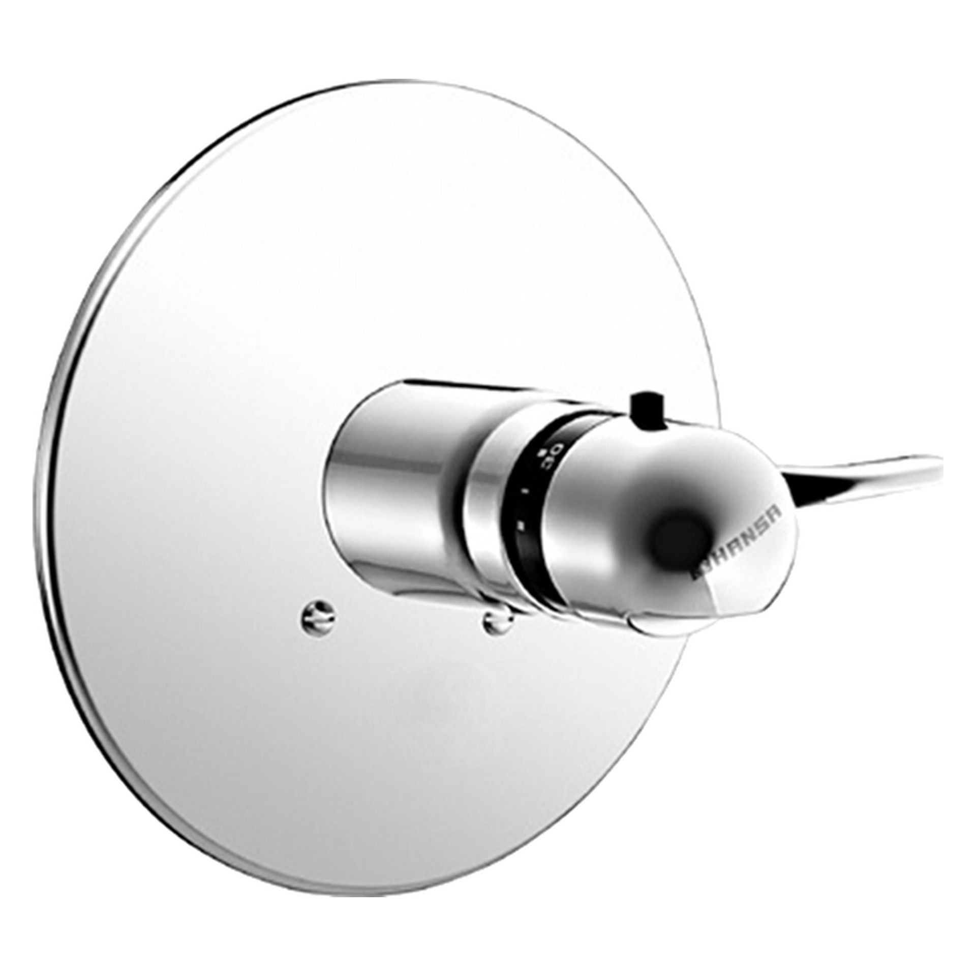 Hansa Duscharmatur Thermostat Fertigmontageset für Brausebatterie 0861 Rosette rund Chrom Hansa Duscharmatur Thermostat Fertigmontageset für Brausebatterie 0861 Rosette rund Chrom