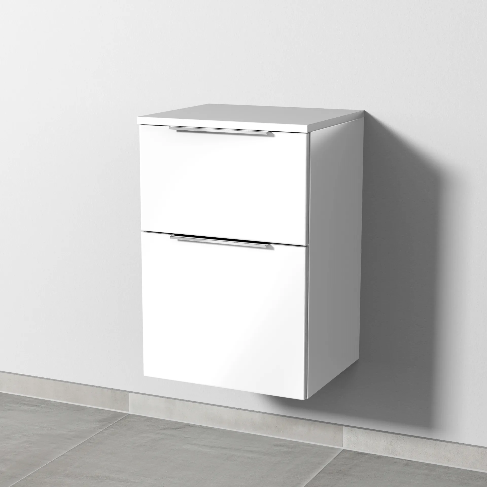 Sanipa Unterschrank „3way“ 400 × 580 × 345 mm in Weiß (glanz)