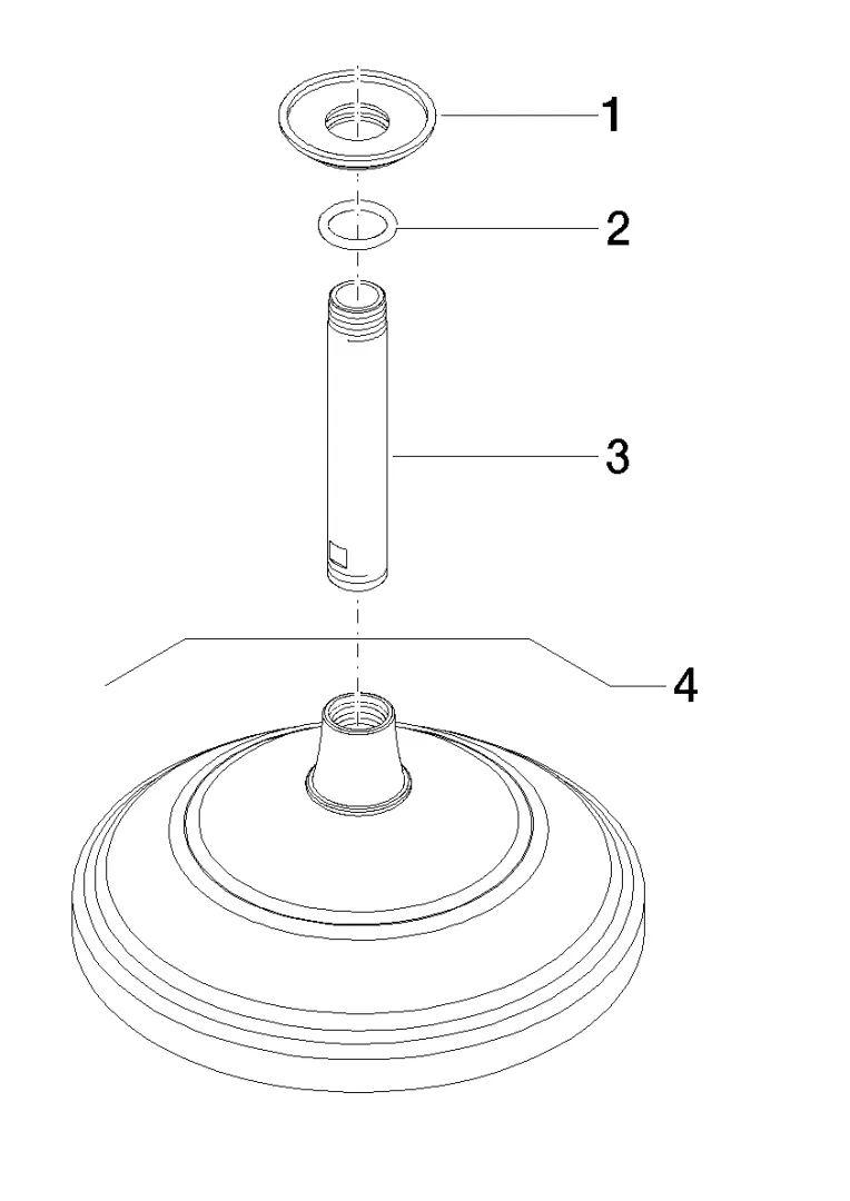 Regenbrause mit Deckenanbindung MADISON Chrom 28565977 Regenbrause mit Deckenanbindung MADISON Chrom 28565977