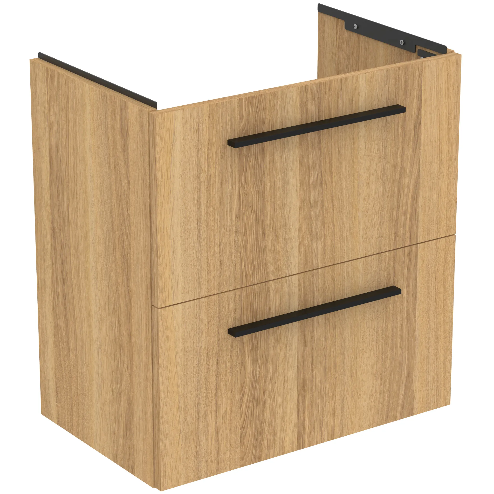 Ideal Standard Waschtischunterschrank „i.lifeS“ 60 × 63 × 37,5 cm Eiche Natur