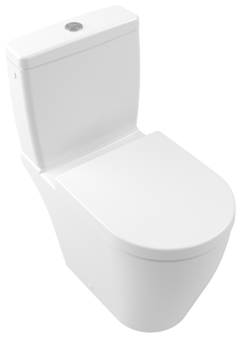 WC-Sitz „Avento“ in Stone White, Quick Release, Soft Closing