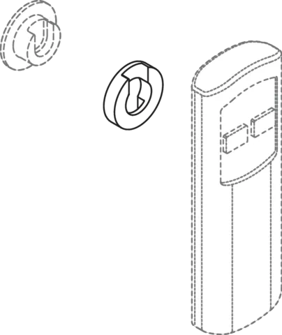 HEWI Diebstahlsicherung „S 50“ HEWI Diebstahlsicherung „S 50“