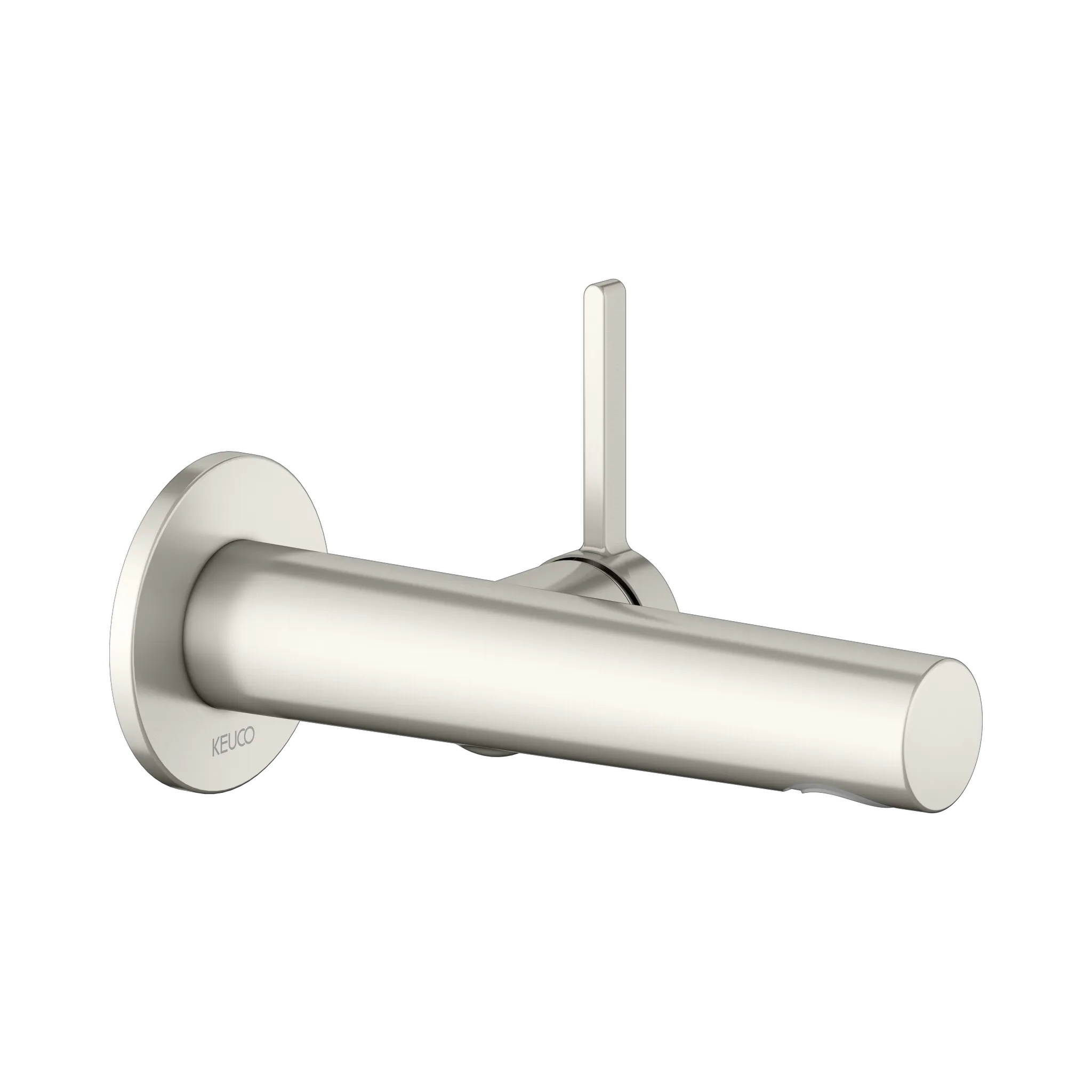 Edition 400 51516050101 Einhebel-Waschtischmischer UP für Wandmontage Ausladung 165 mm Nickel gebürstet