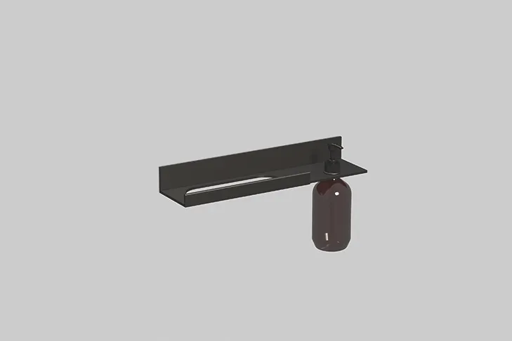 Alape Ablage „Assist“ in links 400 × 50 mm Alape Ablage „Assist“ in links 400 × 50 mm