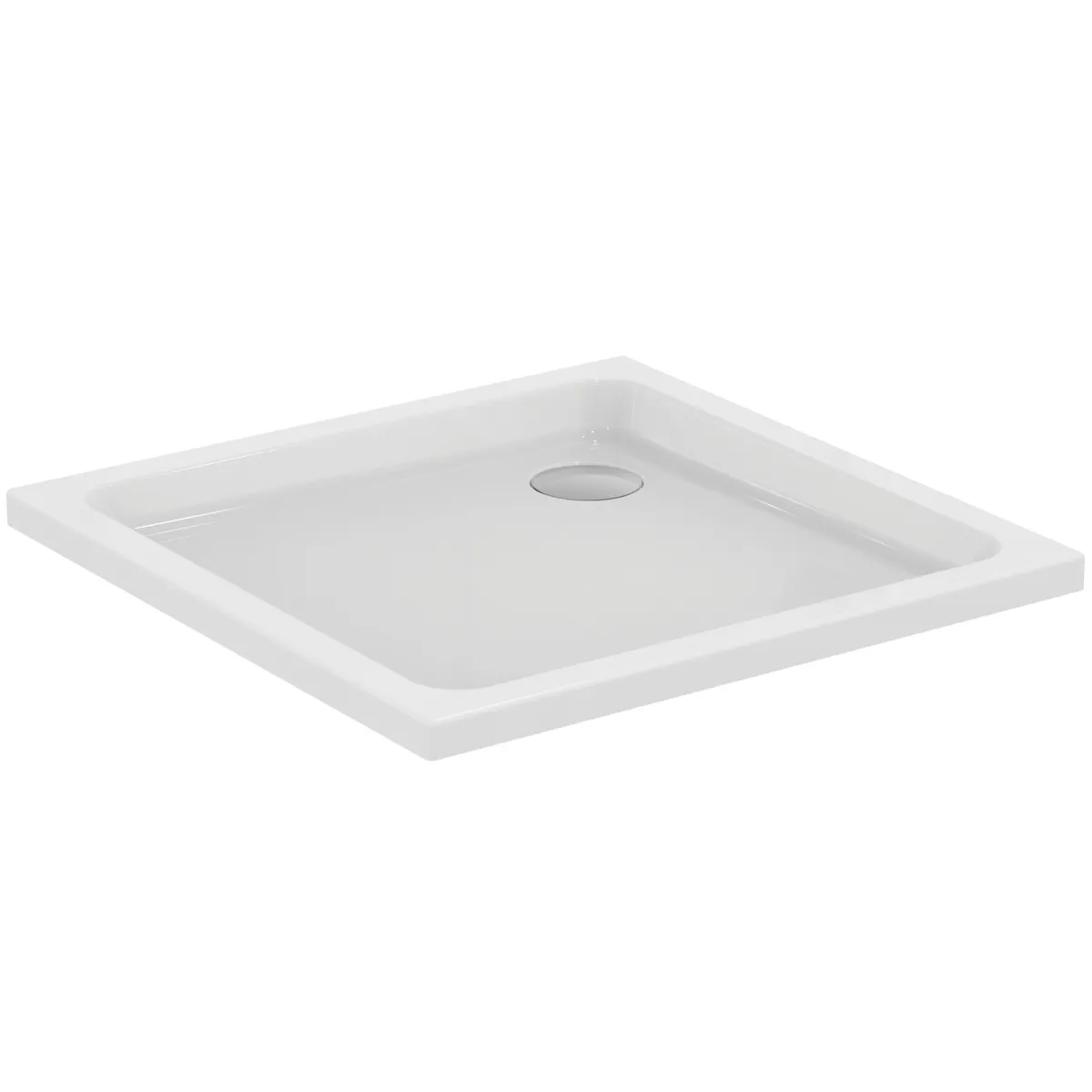 Ideal Standard Quadrat-Brausewanne Hotline Neu, Weiß, 800x800x80mm Ideal Standard Quadrat-Brausewanne Hotline Neu, Weiß, 800x800x80mm