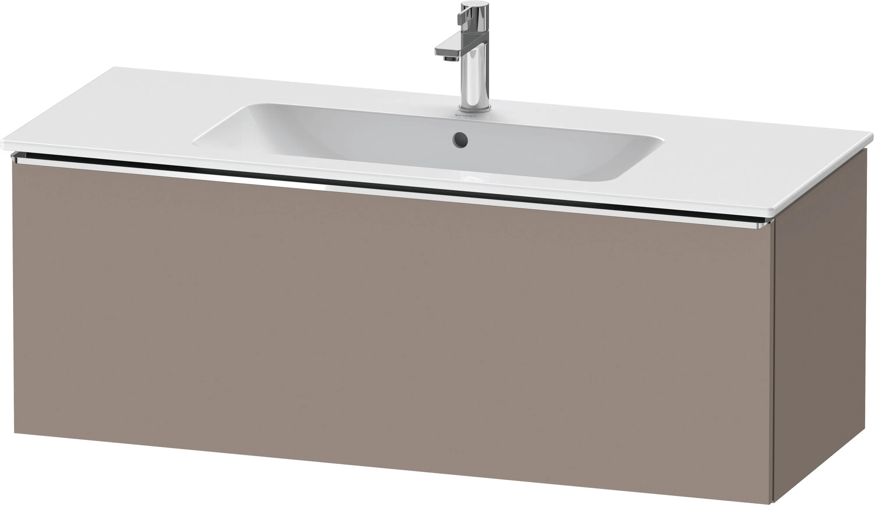Duravit Waschtischunterschrank wandhängend „D-Neo“ 121 × 44 × 46,2 cm Basalt Matt Duravit Waschtischunterschrank wandhängend „D-Neo“ 121 × 44 × 46,2 cm Basalt Matt
