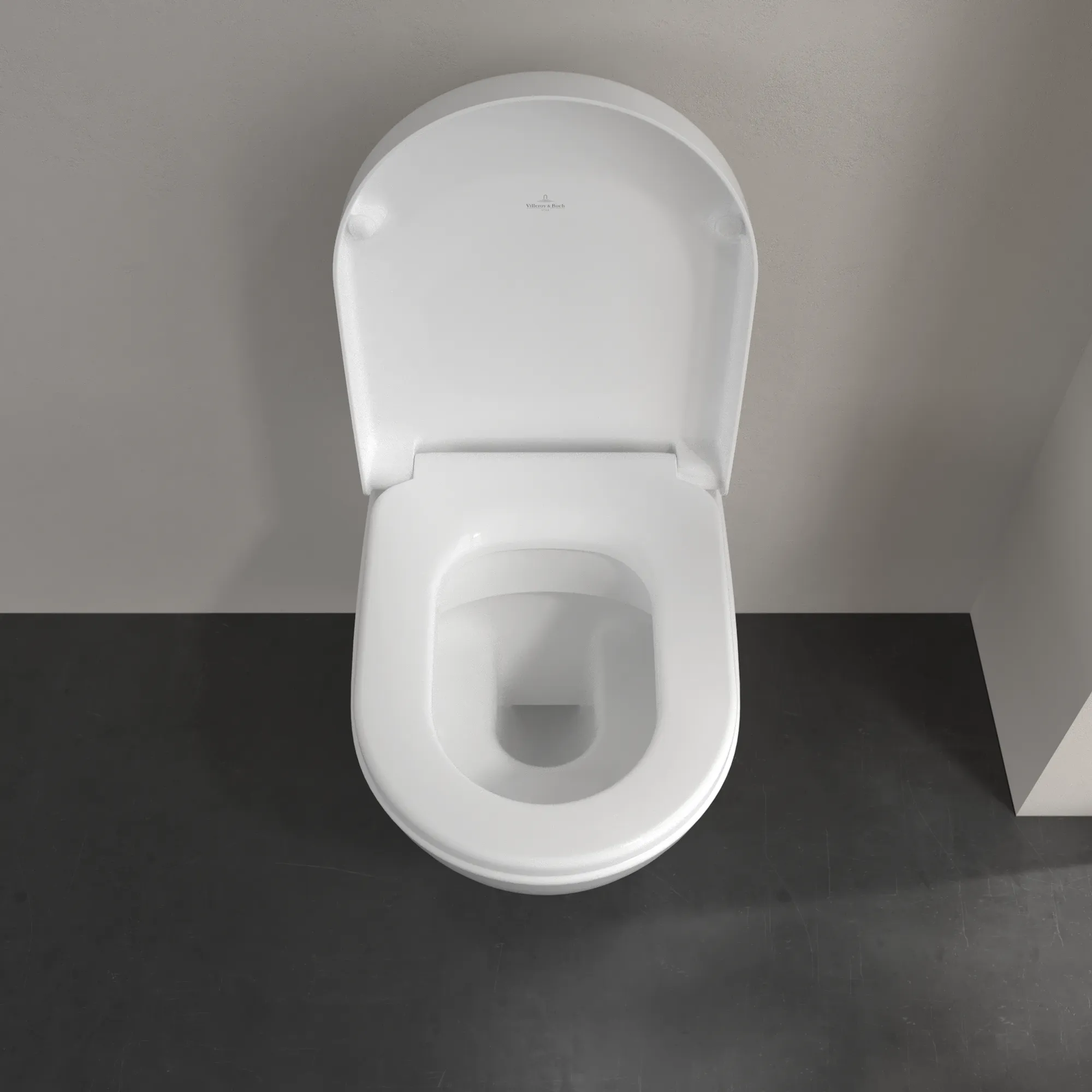 Wand-Tiefspül-WC DirectFlush „Subway 2.0“ 37 × 36,5 × 56 cm in Weiß Alpin, ohne Spülrand, Abgang waagerecht