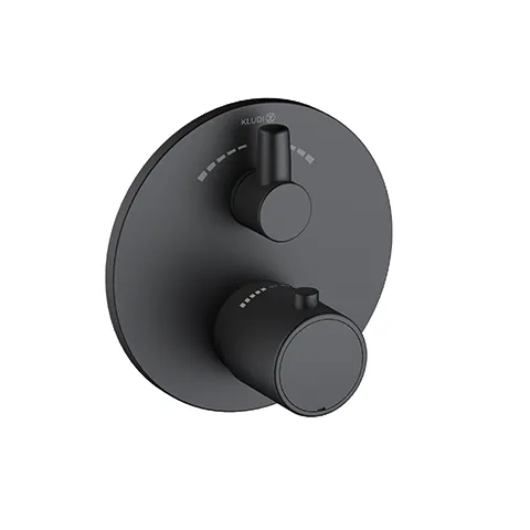 Kludi Unterputz-Armatur „KLUDI ZENTA SL“ in Mattschwarz (≈ RAL 9011) Kludi Unterputz-Armatur „KLUDI ZENTA SL“ in Mattschwarz (≈ RAL 9011)