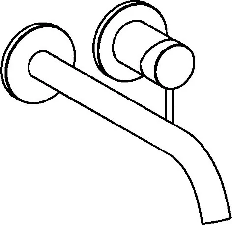 Hansa Hansastela 2021 Waschtischarmatur EHM FM-Set f. WT-Batt. HansaPUBLIC 5796 Rosette rund Ausladung 300 mm Chrom Hansa Hansastela 2021 Waschtischarmatur EHM FM-Set f. WT-Batt. HansaPUBLIC 5796 Rosette rund Ausladung 300 mm Chrom