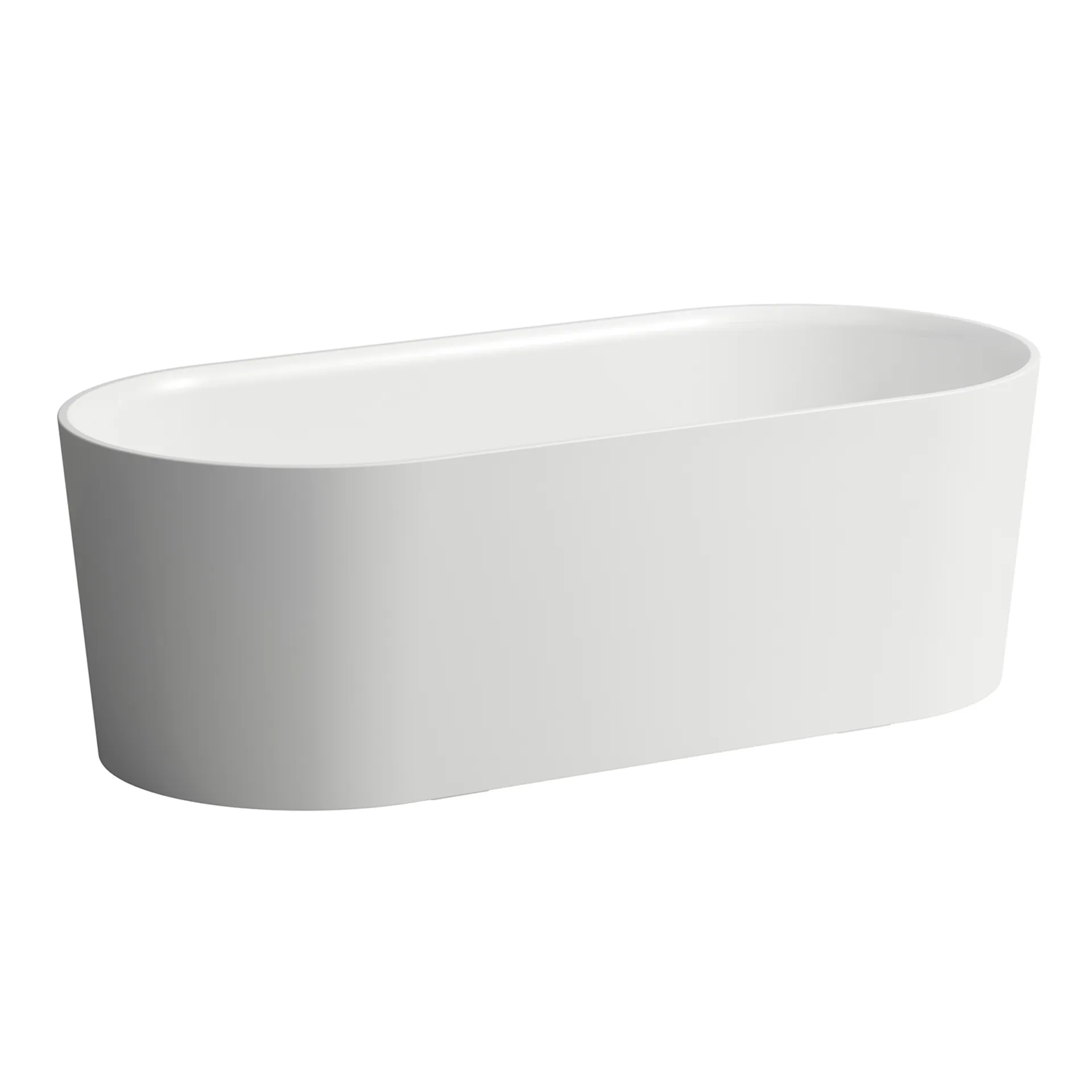 Laufen Badewanne „Val“ freistehend oval 1600 × 750 mm in Weiß Laufen Badewanne „Val“ freistehend oval 1600 × 750 mm in Weiß