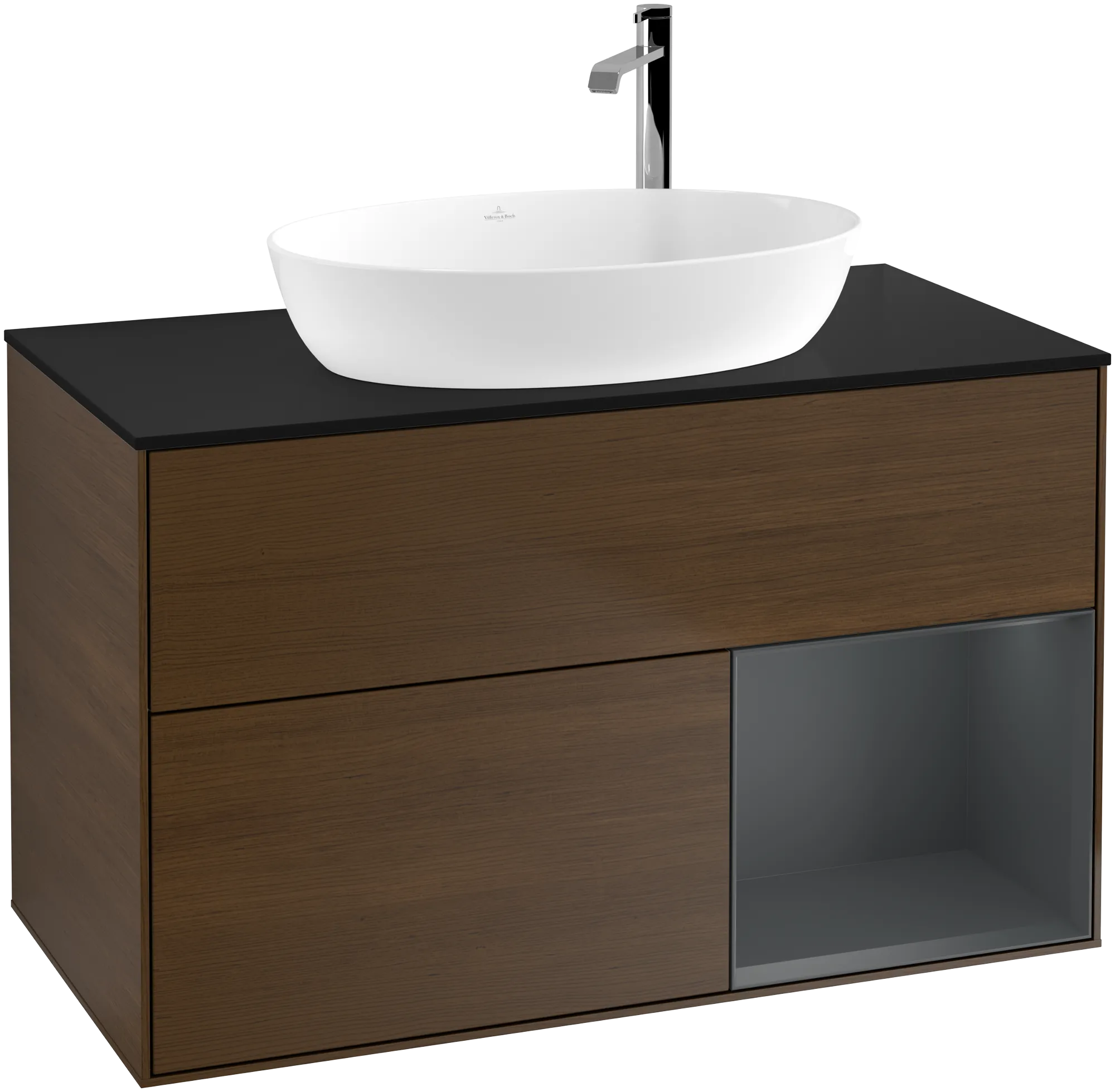 Villeroy & Boch Finion Waschbeckenunterschrank F90 1000x603x501mm mit Beleuchtung