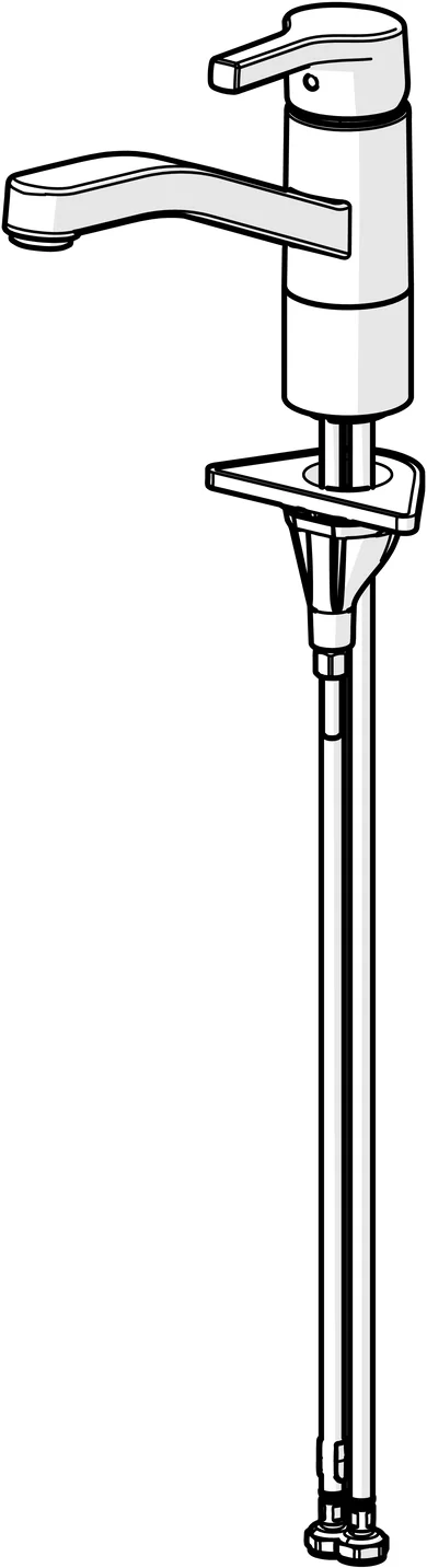 HansaPALENO Einhebelmischer Küchenarmatur Chrom 216 mm DN15 HansaPALENO Einhebelmischer Küchenarmatur Chrom 216 mm DN15