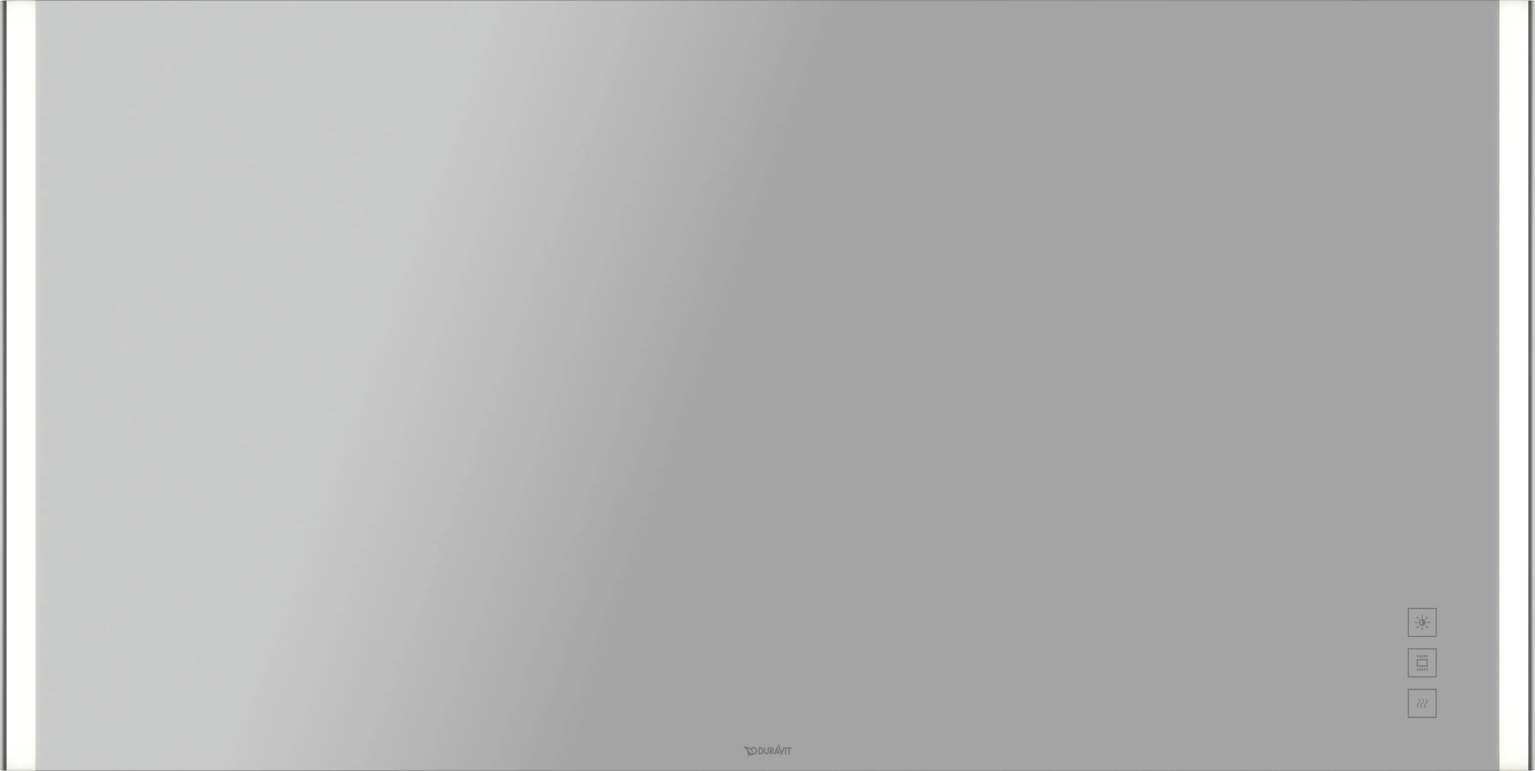 Duravit Spiegel „XSquare“ 160 × 80 cm in in Frontfarbe