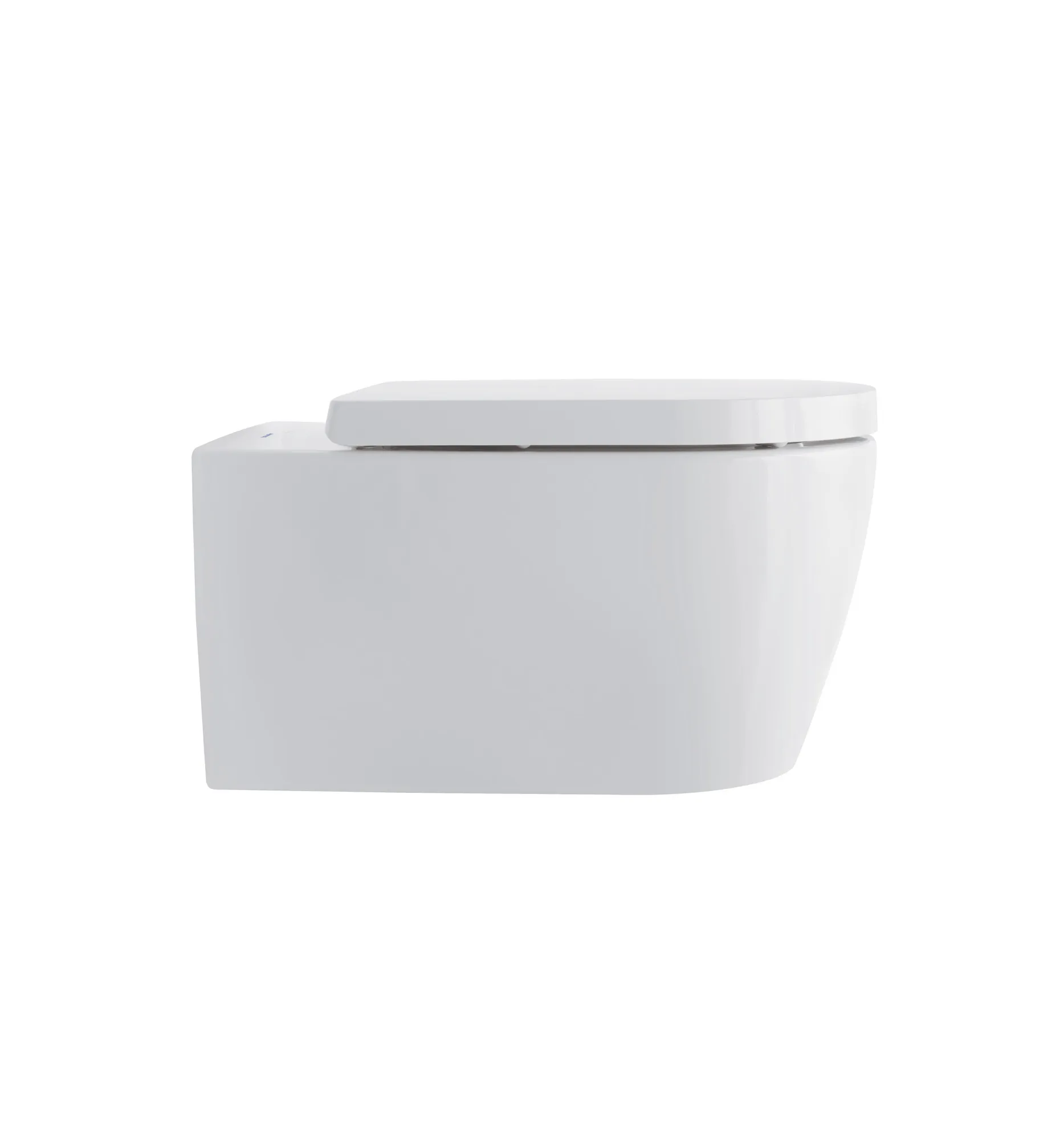 Duravit WC-Sitz „ME by Starck“ 37,4 × 45,8 × 5,6 cm in Weiß Hochglanz, Scharniere Edelstahl Duravit WC-Sitz „ME by Starck“ 37,4 × 45,8 × 5,6 cm in Weiß Hochglanz, Scharniere Edelstahl