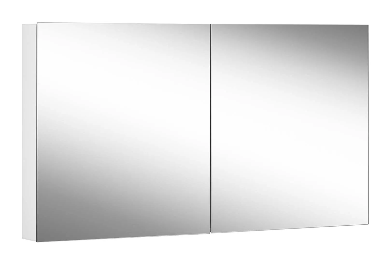 Schneider Spiegelschrank EASY ELC1 130/2/0 – Weißer Aluminiumkorpus, 1295 x 700 x 120 mm Schneider Spiegelschrank EASY ELC1 130/2/0 – Weißer Aluminiumkorpus, 1295 x 700 x 120 mm