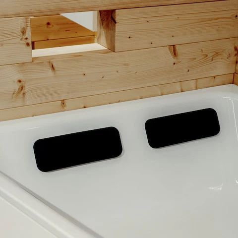 Relax schwarz, 2 Stück, Ausstattung / Oberfläche, Badewanne, 330x115x45 mm Relax schwarz, 2 Stück, Ausstattung / Oberfläche, Badewanne, 330x115x45 mm