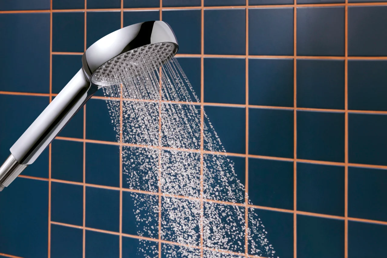 Hansgrohe Activera S Handbrause EcoSmart+ Chrom, 95 mm Brausekopfgröße, Rain-Strahlart, 6 l/min Durchfluss