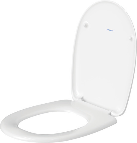 WC-Sitz ohne Absenkautomatik Scharniere Kunststoff, weiß