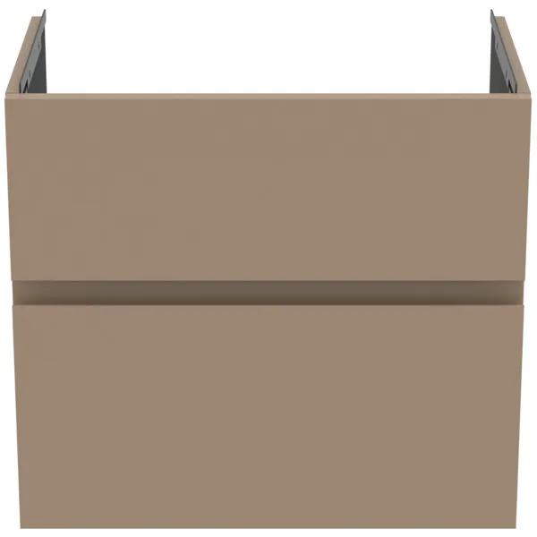 Ideal Standard Möbelwaschtischunterschrank Finesse 600x375x550mm 2 Auszüge Greige matt Ideal Standard Möbelwaschtischunterschrank Finesse 600x375x550mm 2 Auszüge Greige matt