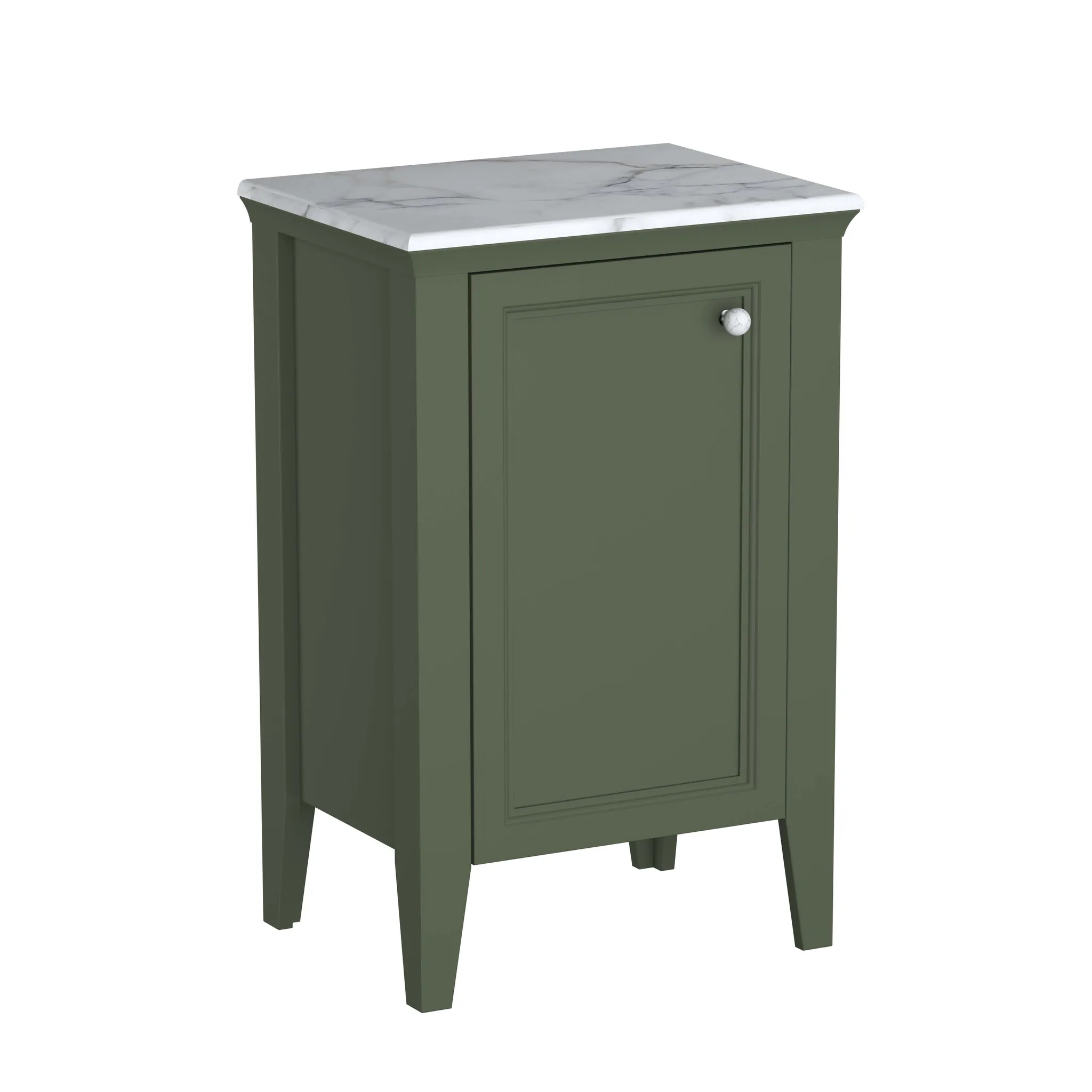 VitrA Valarte Halbhochschrank Breite 54 cm Höhe 83 cm Vintage Grün