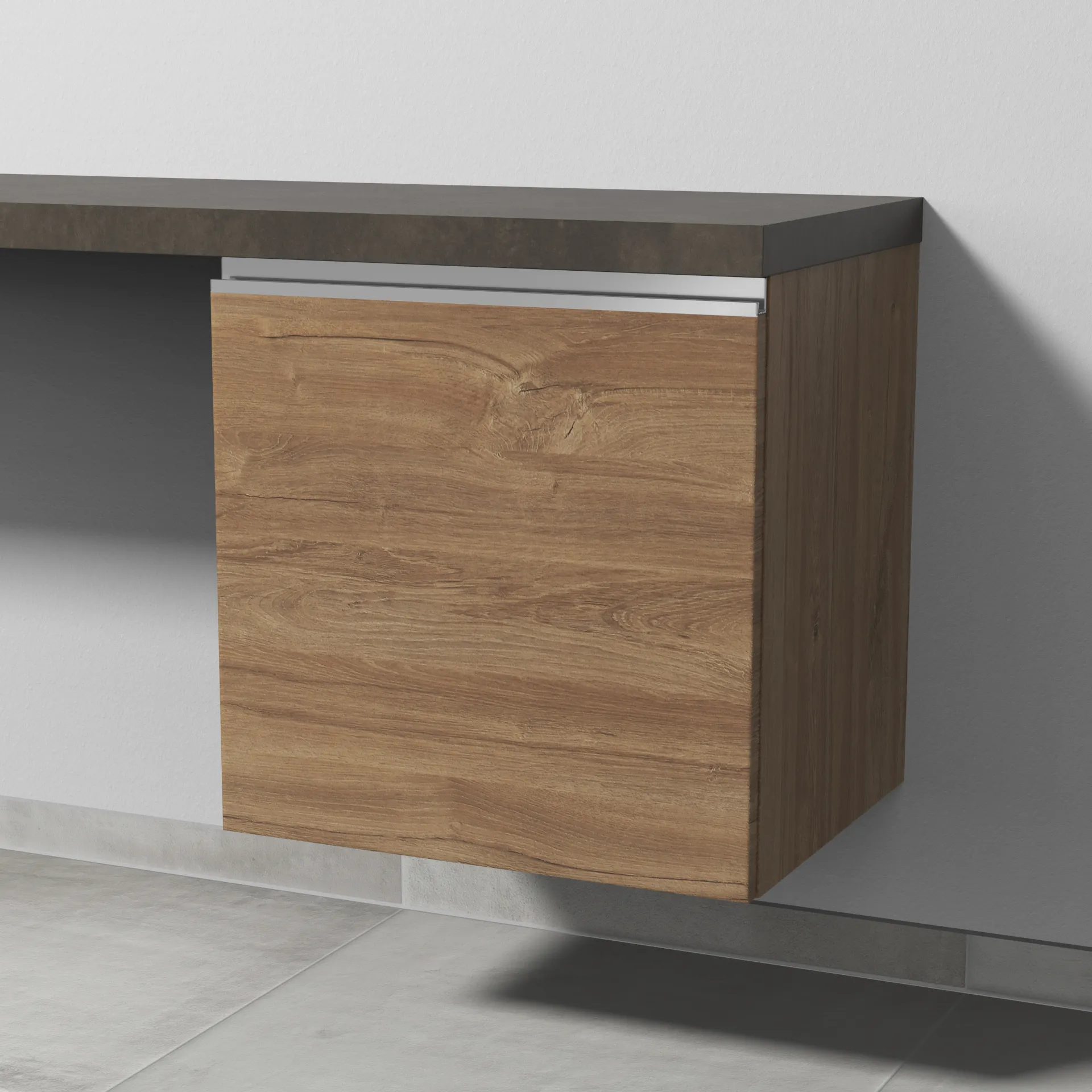 Sanipa Anbauschrank „2morrow“ 500 × 510 × 420 mm in Eiche Kansas