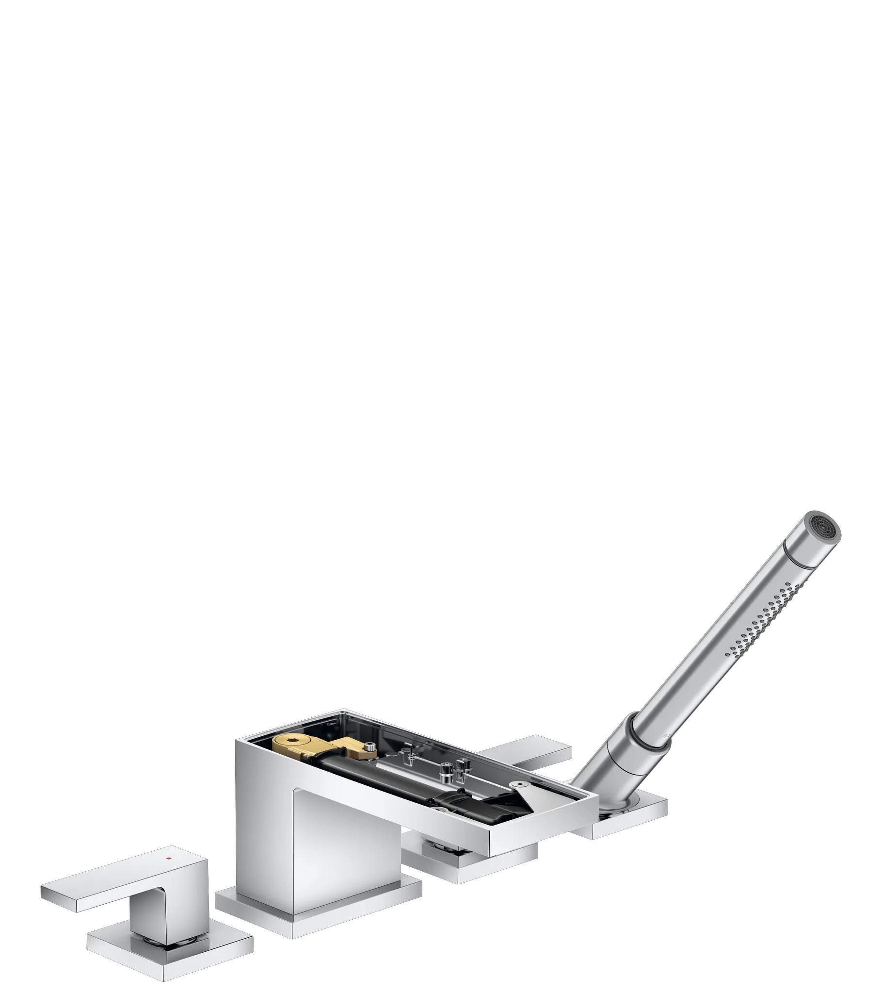 AXOR MyEdition 4-Loch Wannenrandarmatur ohne Platte Chrom AXOR MyEdition 4-Loch Wannenrandarmatur ohne Platte Chrom