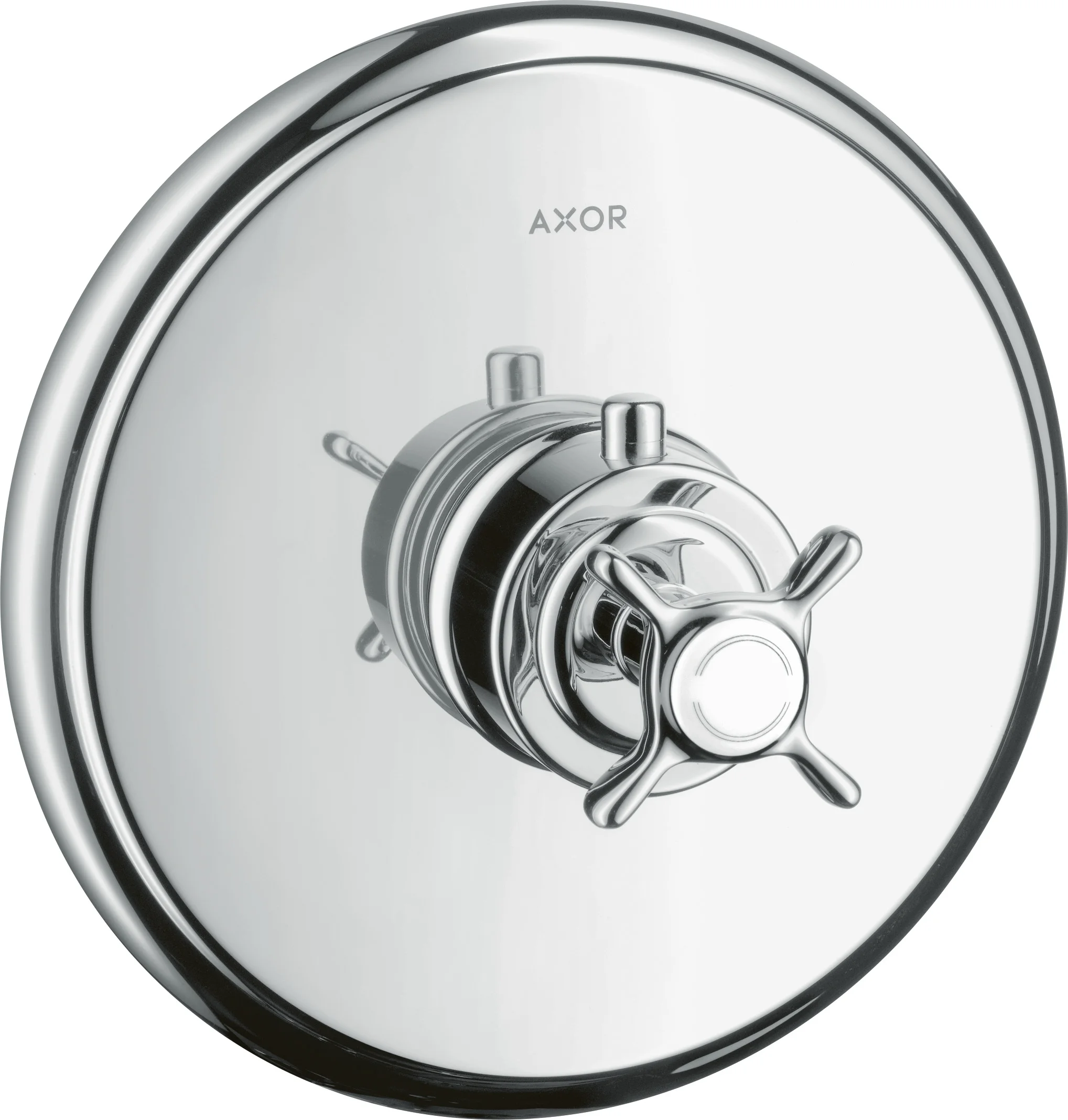 Hansgrohe AXOR Montreux Thermostat Unterputz, Chrom, 1 Verbraucher, max. Durchfluss 43 l/min bei 3 bar, einstellbare Temperaturbegrenzung, Rückflussverhinderer, Schalldämpfer