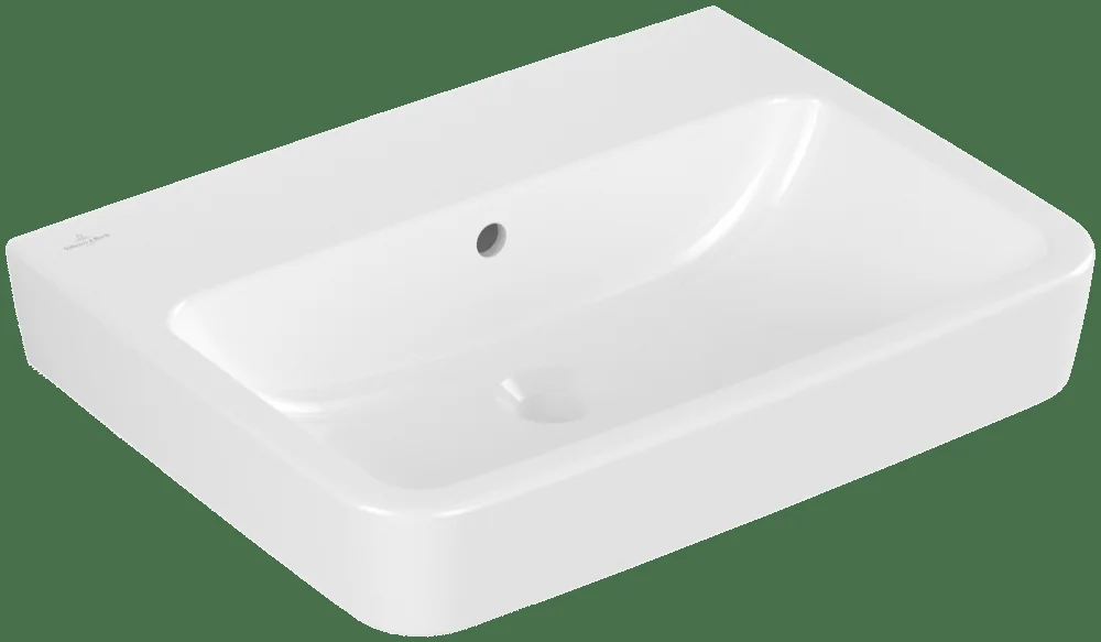 Villeroy & Boch O.novo Waschbecken 600x460mm Eckig Weiß Alpin