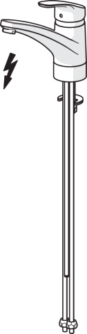 Hansa Einhand-Küchenarmatur Niederdruck „Mix“ Ausladung 203 mm in chrom Hansa Einhand-Küchenarmatur Niederdruck „Mix“ Ausladung 203 mm in chrom