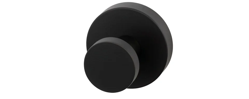BEMM Magnet Handtuchhalterknopf 50 mm schwarz satiniert BEMM Magnet Handtuchhalterknopf 50 mm schwarz satiniert