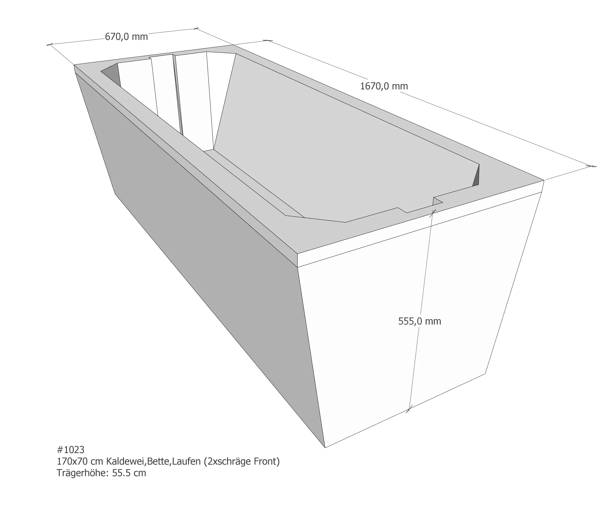 Badewannenträger für Wannenträger Bette Betteform, Kaldewei Saniform Plus, Laufen Pro 170x70x cm 170 × 70 cm Badewannenträger für Wannenträger Bette Betteform, Kaldewei Saniform Plus, Laufen Pro 170x70x cm 170 × 70 cm