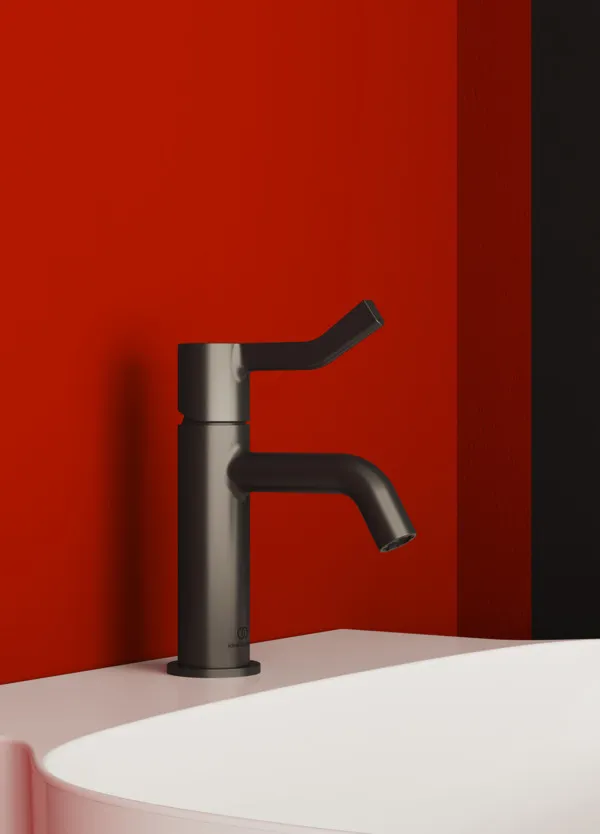 Ideal Standard JOY Arm Waschischarmatur BD468A5, Ausladung 110mm, Magnetic Grey