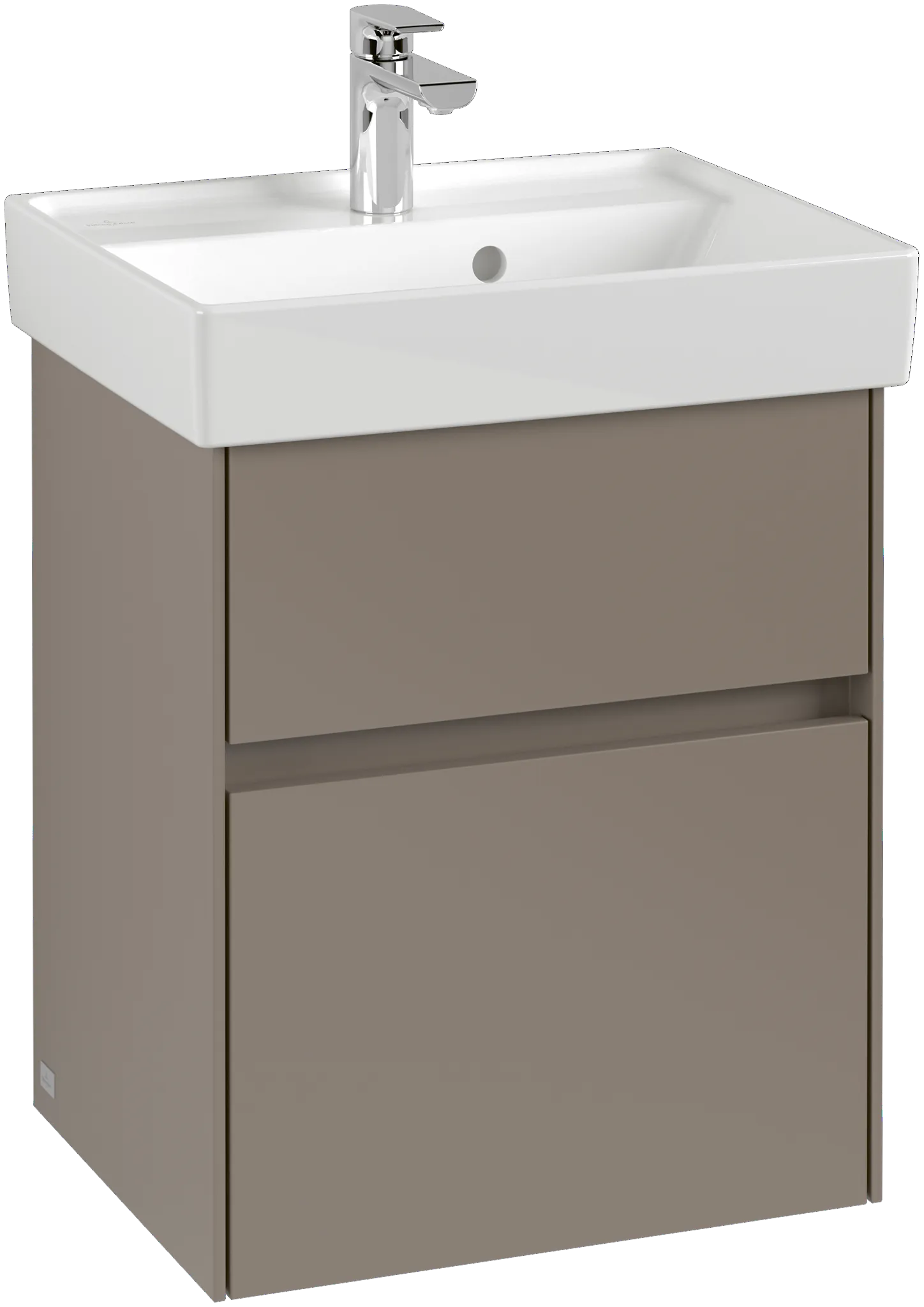 Villeroy & Boch Waschtischunterschrank „Collaro“ 460 × 546 × 374 mm White Oak, für Becken mittig, ohne Beleuchtung Villeroy & Boch Waschtischunterschrank „Collaro“ 460 × 546 × 374 mm White Oak, für Becken mittig, ohne Beleuchtung