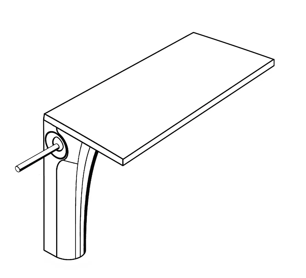 Waschtischmischer 220 Axor Massaud chrom für Waschschüssel Waschtischmischer 220 Axor Massaud chrom für Waschschüssel