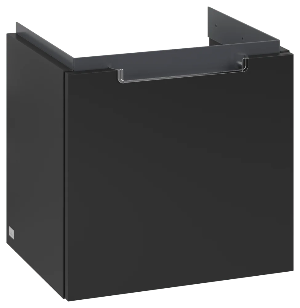 Villeroy & Boch Subway 2.0 Waschbeckenunterschrank A68410, 440 x 420 x 352 mm, Black Matt Lacquer