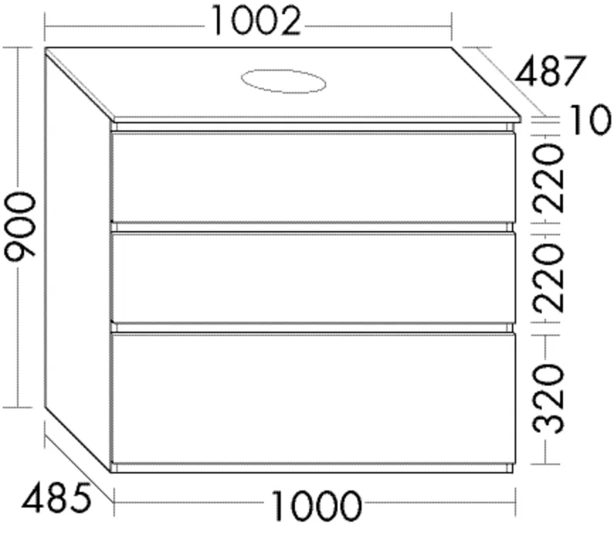 burgbad Waschtischunterschrank „Lin20“ 1042 × 940 × 527 mm in Schilf Solid Matt burgbad Waschtischunterschrank „Lin20“ 1042 × 940 × 527 mm in Schilf Solid Matt