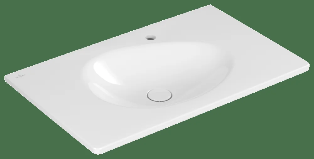 Villeroy & Boch Antao Schrankwaschtisch TitanCeram 800x500mm Rechteck 1HL. o. ÜL. Weiß Alpin CeramicPlus Villeroy & Boch Antao Schrankwaschtisch TitanCeram 800x500mm Rechteck 1HL. o. ÜL. Weiß Alpin CeramicPlus