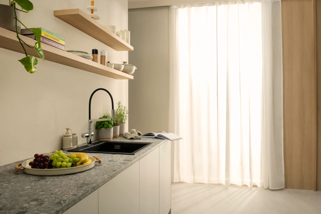 Hansgrohe Talis Select M54 PowderSpray Einhebel-Küchenmischer Semi-Pro, 3jet, Chrom