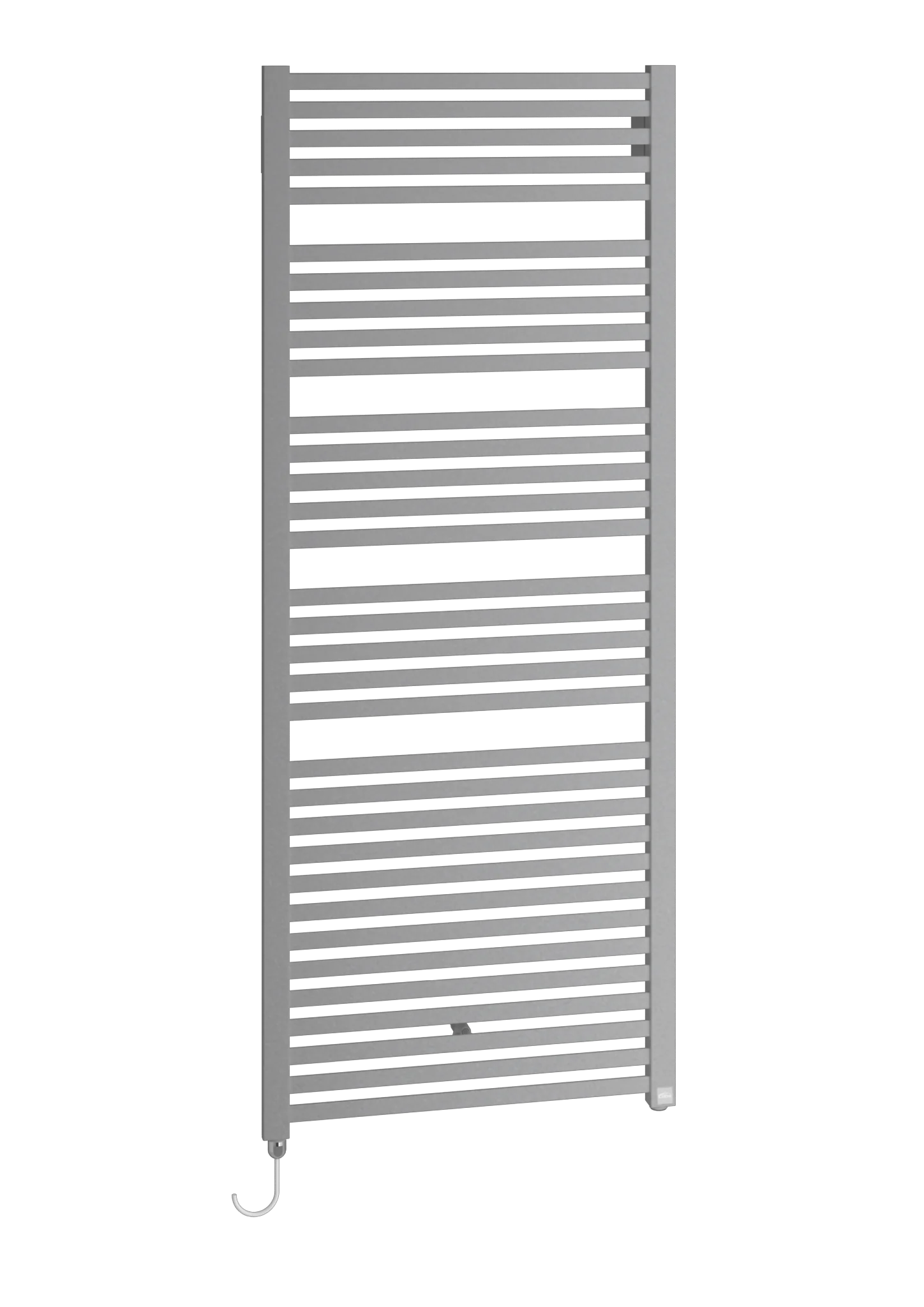 Kermi Design-Elektroheizkörper „Geneo® quadris-E“ 89,6 × 81,4 cm in Graphit Metallic