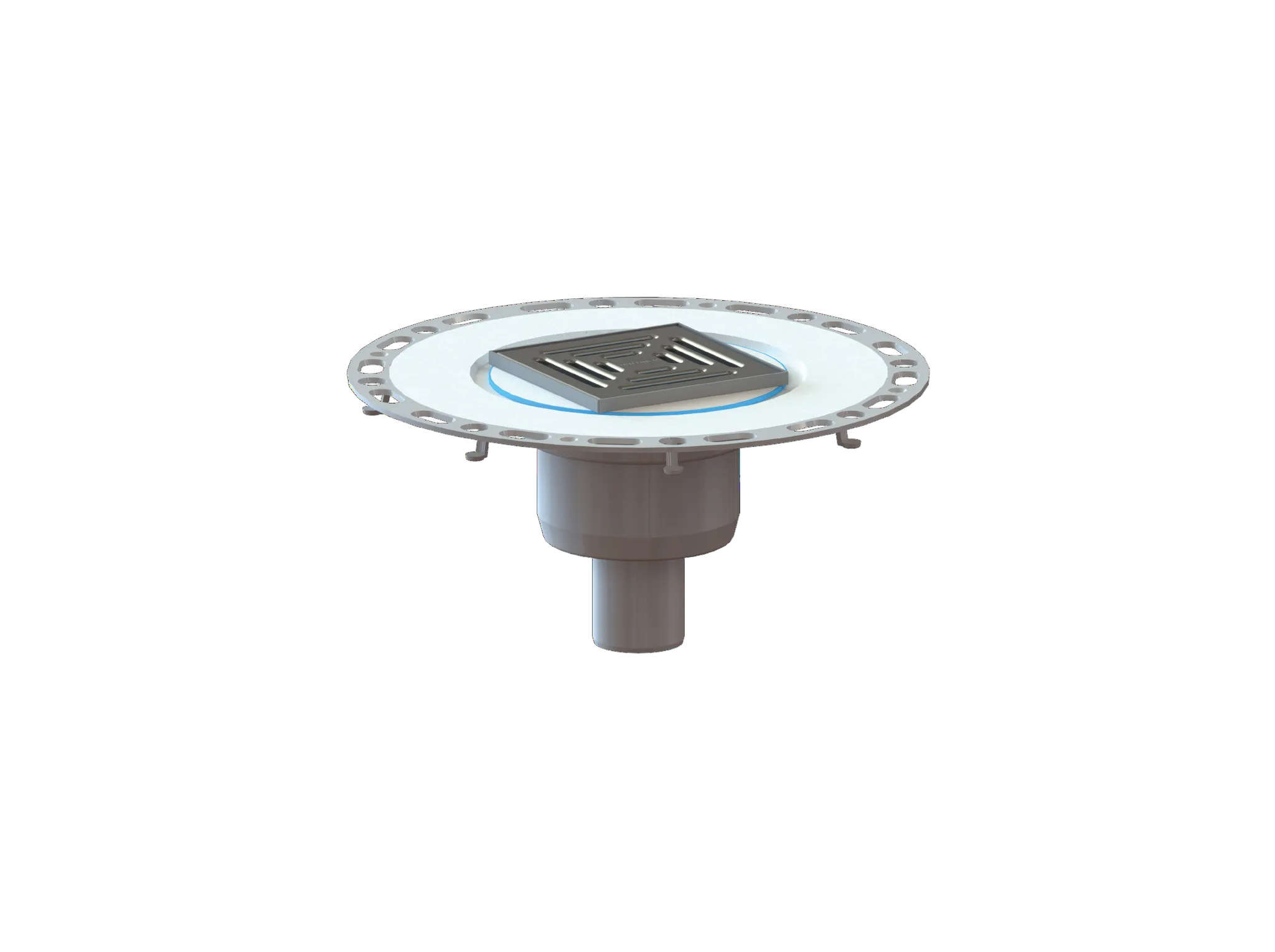 Bodenablauf TistoPlan K 12 senkrecht, DN 50, 120 x 120 mm Bodenablauf TistoPlan K 12 senkrecht, DN 50, 120 x 120 mm