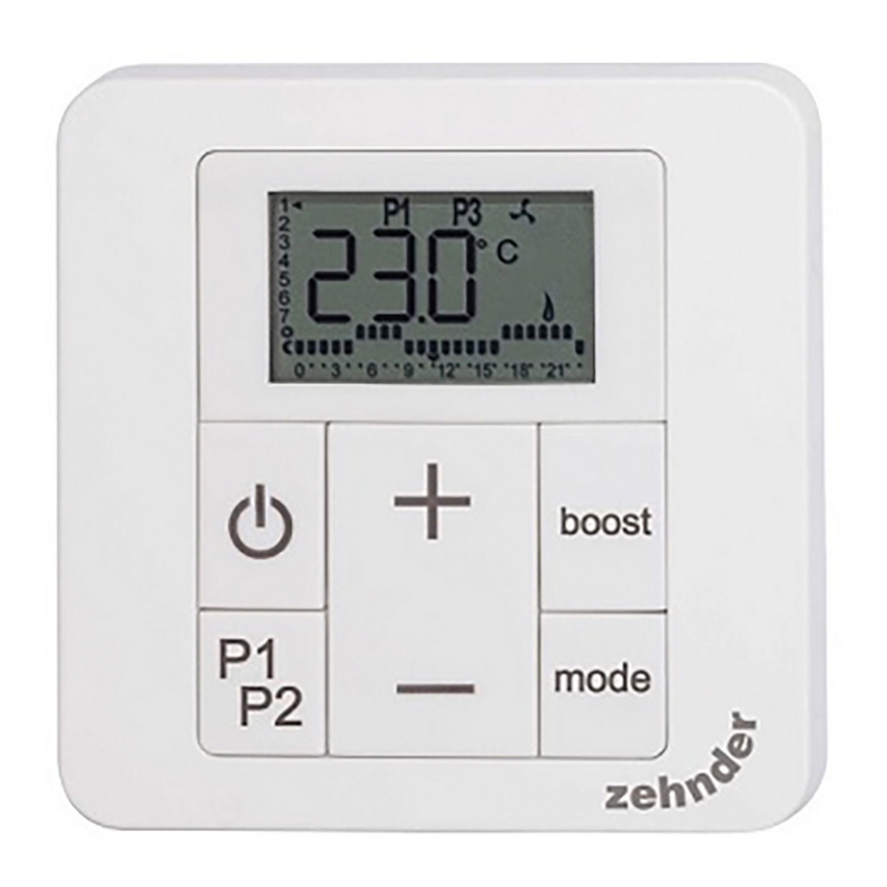 Zehnder Design-Elektroheizkörper „Metropolitan Spa“ 40 × 80,5 cm in Light Grey