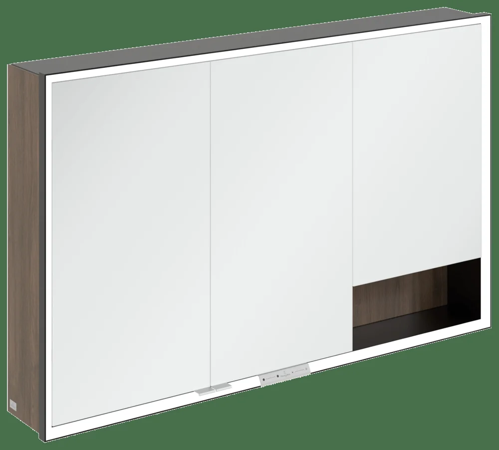 Villeroy & Boch Aufputz-Spiegelschrank My View+ B48112, 1200 x 750 x 168 mm, Arizona Oak