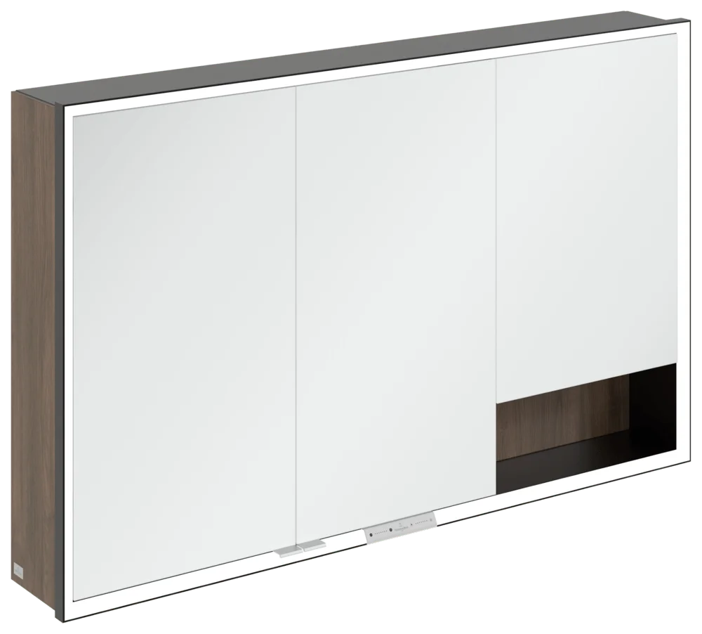 Villeroy & Boch Aufputz-Spiegelschrank My View+ B48112, 1200 x 750 x 168 mm, Arizona Oak
