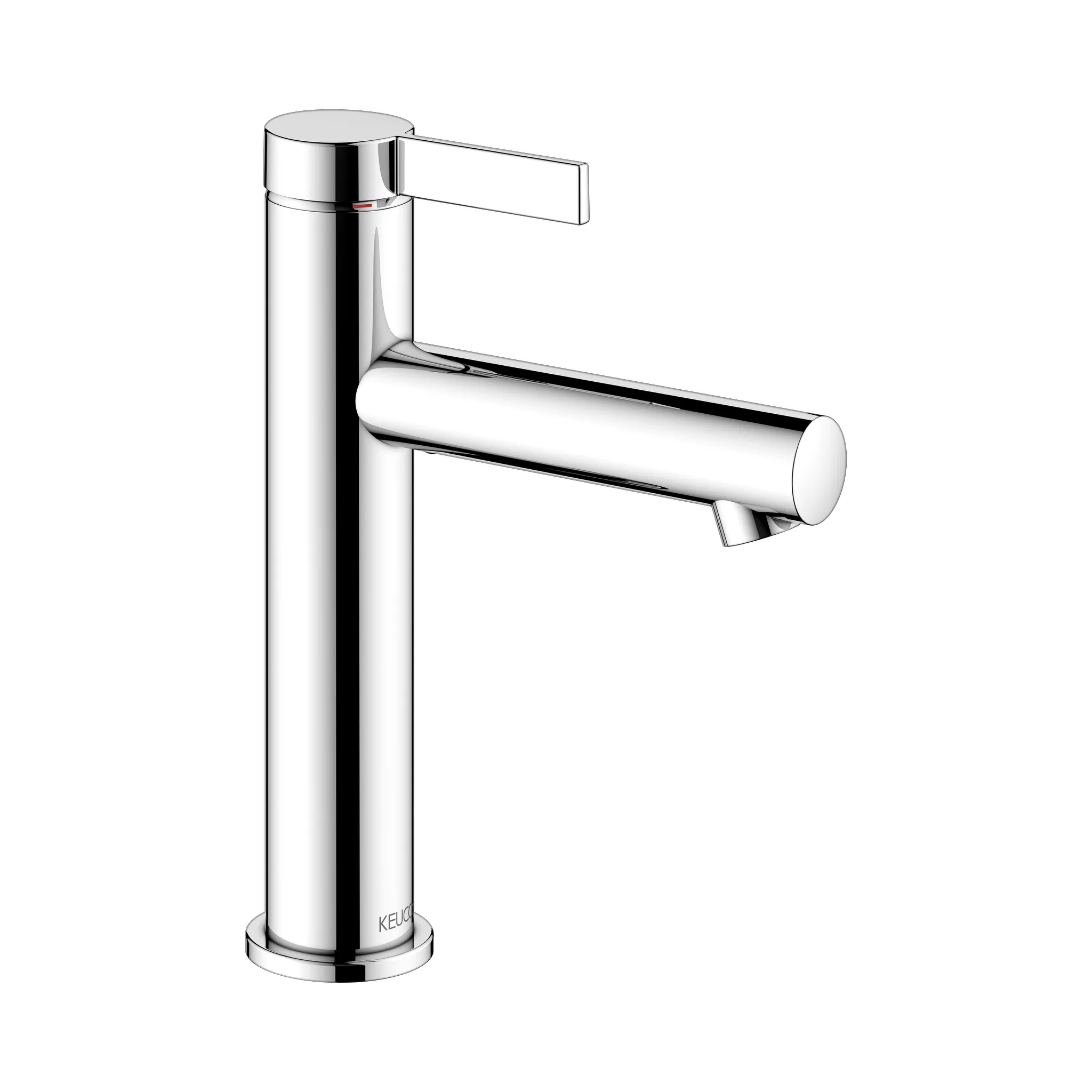 IXMO 59501011101 Einhebel-Waschtischmischer 130 ohne Zugstangen-Ablaufgarnitur IXMO Pure, Rosette rund verchromt
